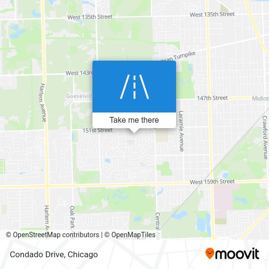 Mapa de Condado Drive