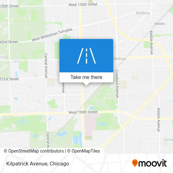 Kilpatrick Avenue map