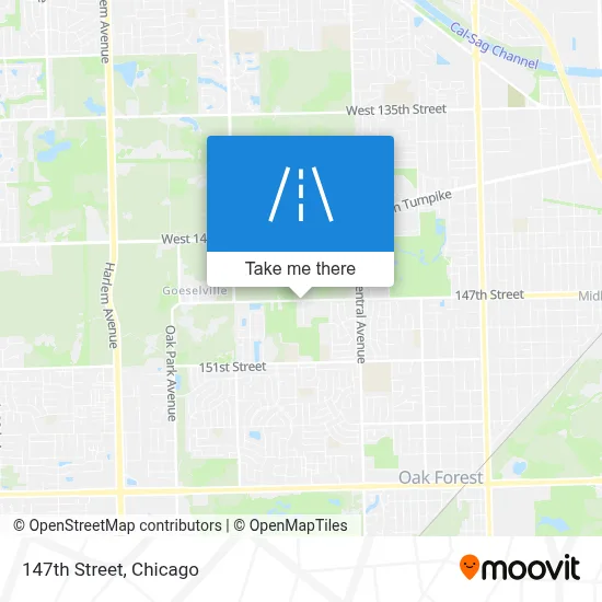 147th Street map