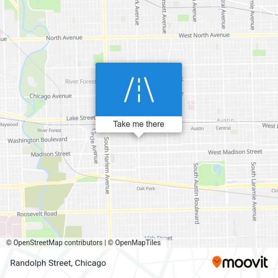 Mapa de Randolph Street