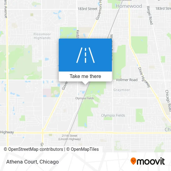 Athena Court map