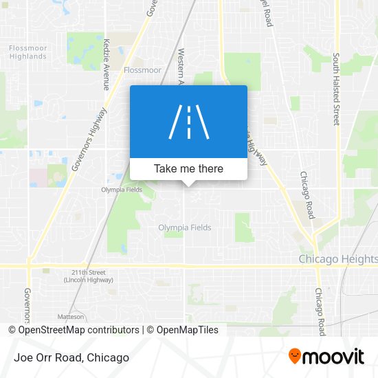 Mapa de Joe Orr Road