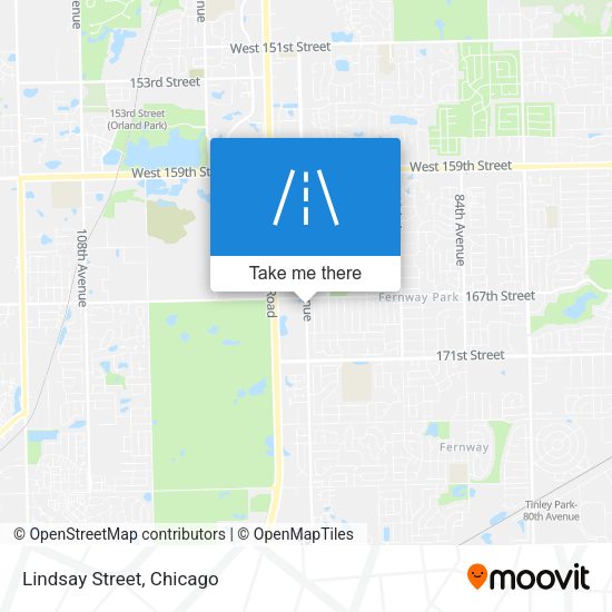 Mapa de Lindsay Street
