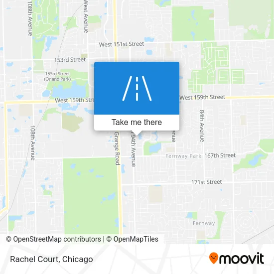 Rachel Court map