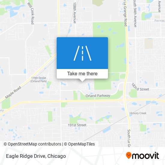 Eagle Ridge Drive map