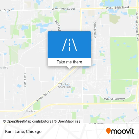 Karli Lane map