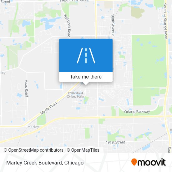 Mapa de Marley Creek Boulevard