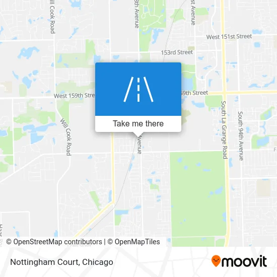 Nottingham Court map