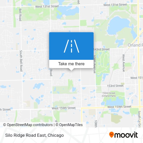 Mapa de Silo Ridge Road East