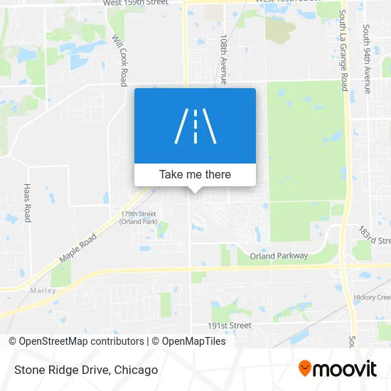 Stone Ridge Drive map