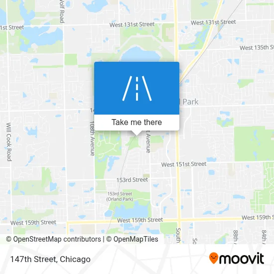 147th Street map