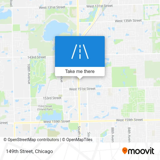 149th Street map