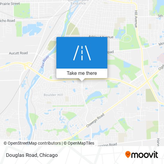 Mapa de Douglas Road