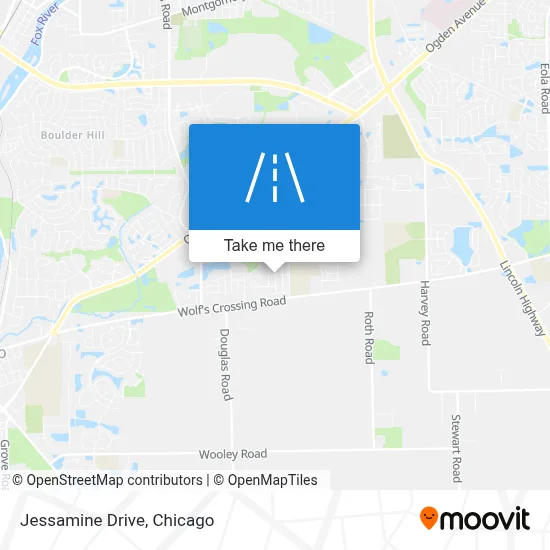 Jessamine Drive map