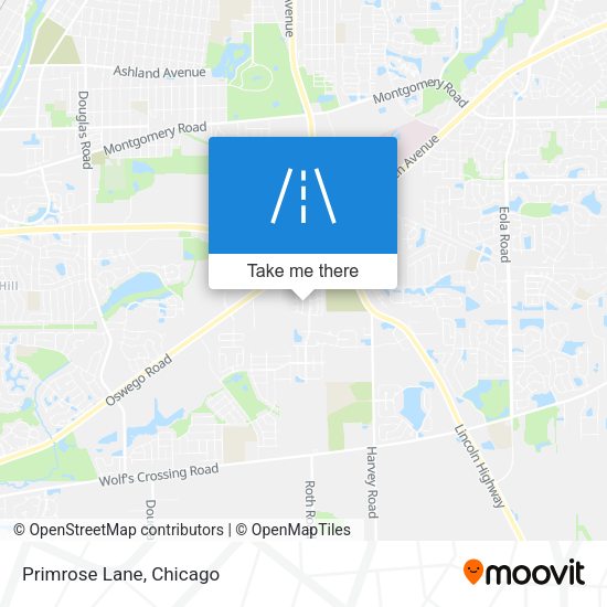 Mapa de Primrose Lane