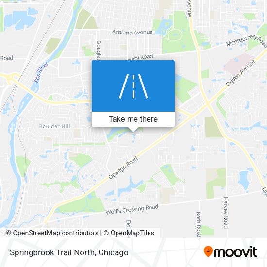 Mapa de Springbrook Trail North