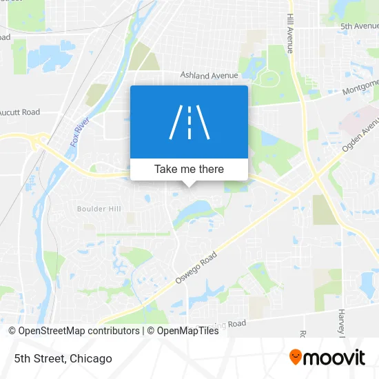 5th Street map
