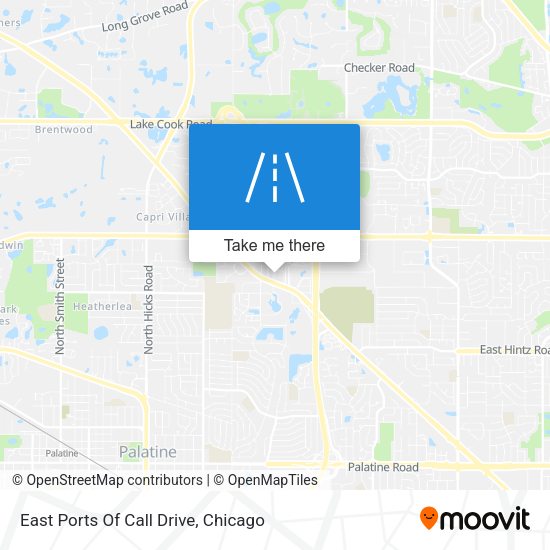 Mapa de East Ports Of Call Drive