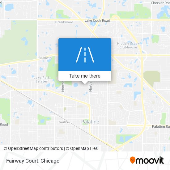 Fairway Court map