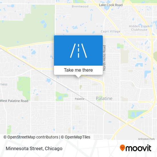 Mapa de Minnesota Street