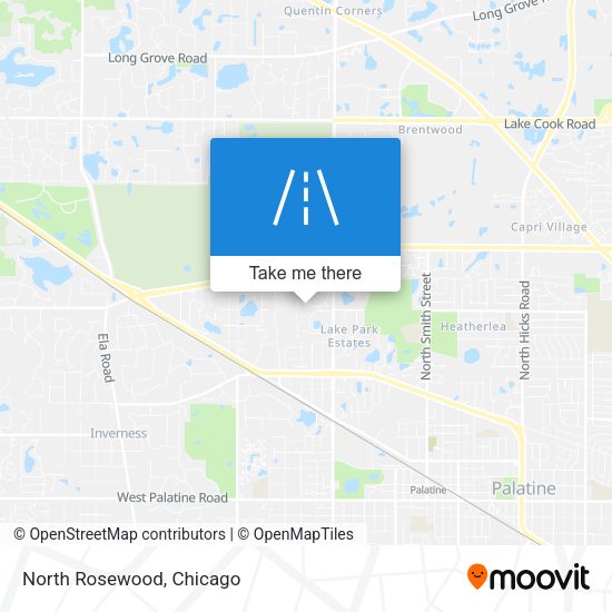Mapa de North Rosewood