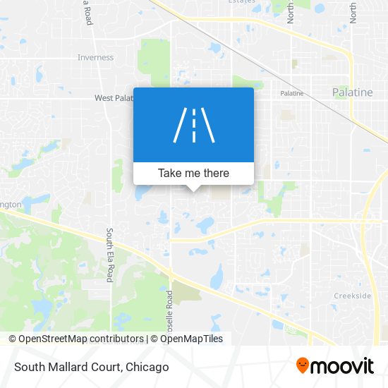 South Mallard Court map