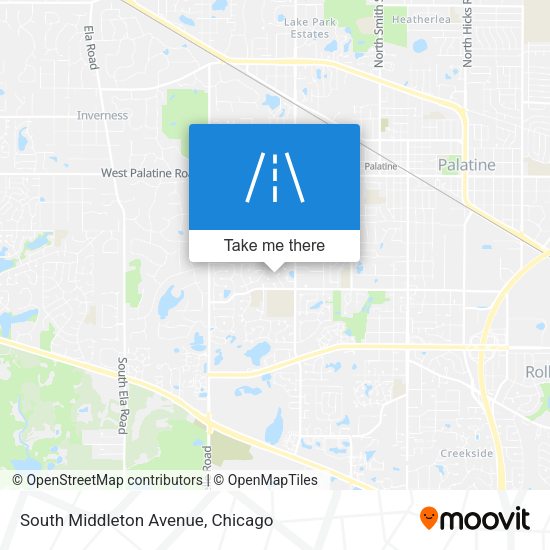 Mapa de South Middleton Avenue