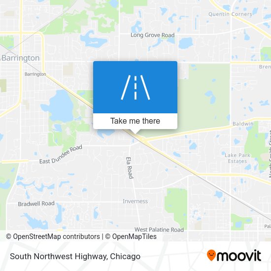 Mapa de South Northwest Highway
