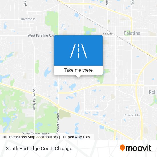 Mapa de South Partridge Court