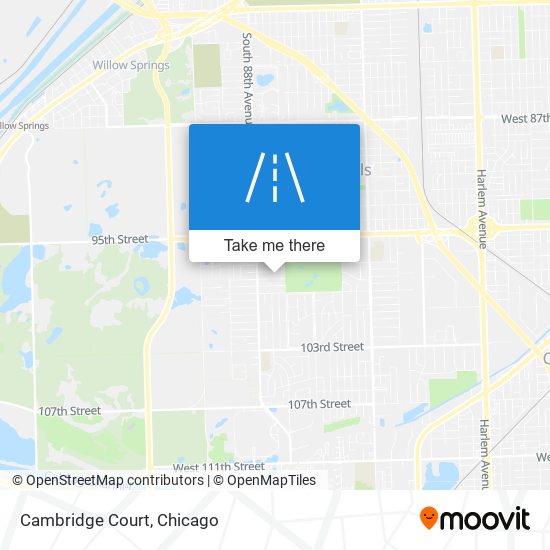 Cambridge Court map