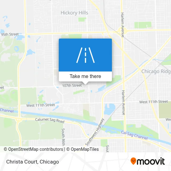 Christa Court map