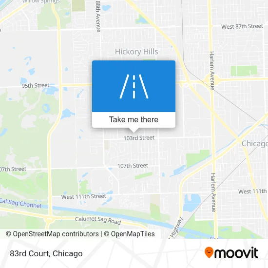 83rd Court map
