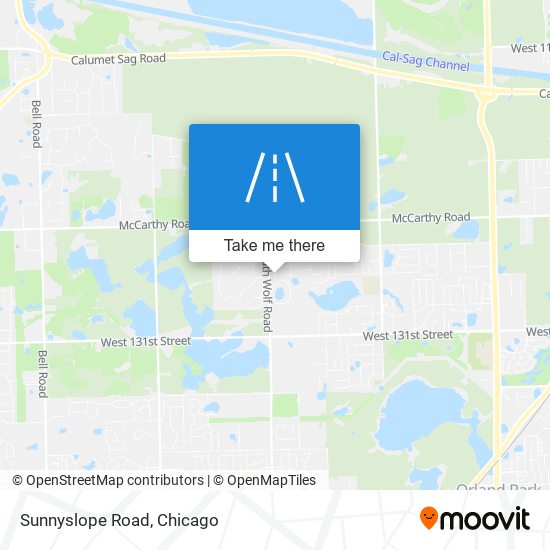 Mapa de Sunnyslope Road