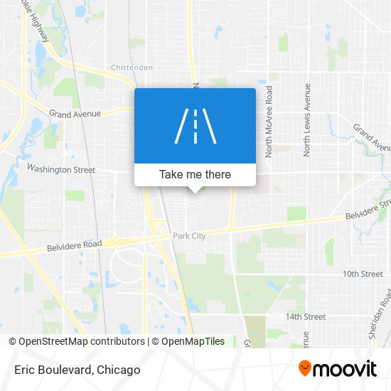 Eric Boulevard map