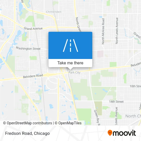 Fredson Road map