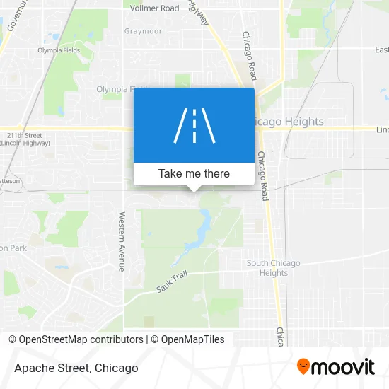Apache Street map