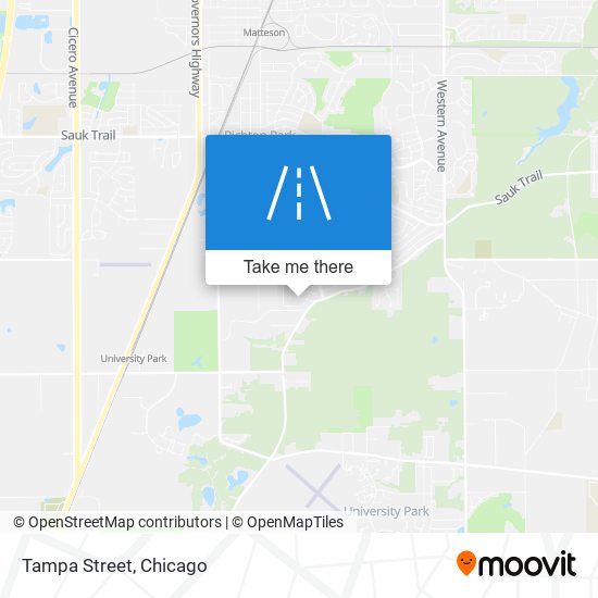 Tampa Street map