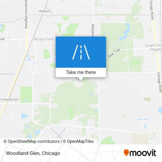 Mapa de Woodland Glen