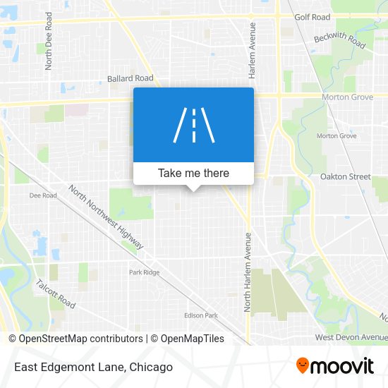 East Edgemont Lane map