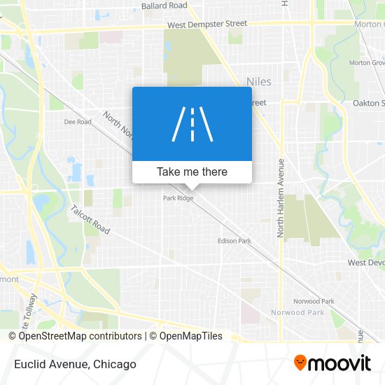 Euclid Avenue map