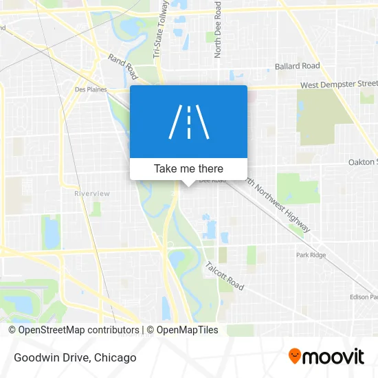 Goodwin Drive map