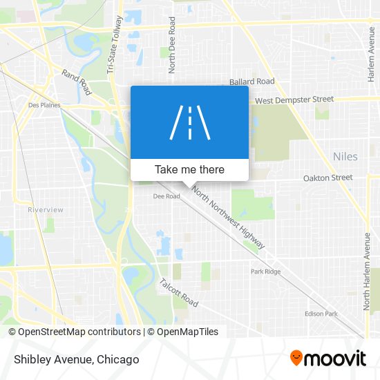 Shibley Avenue map