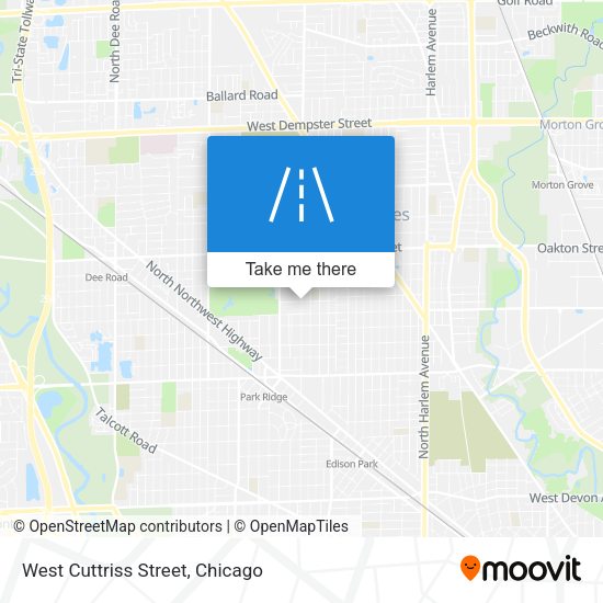 Mapa de West Cuttriss Street