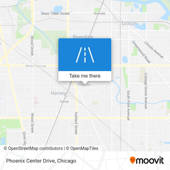 Mapa de Phoenix Center Drive
