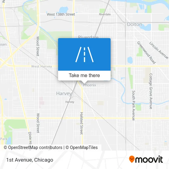 1st Avenue map