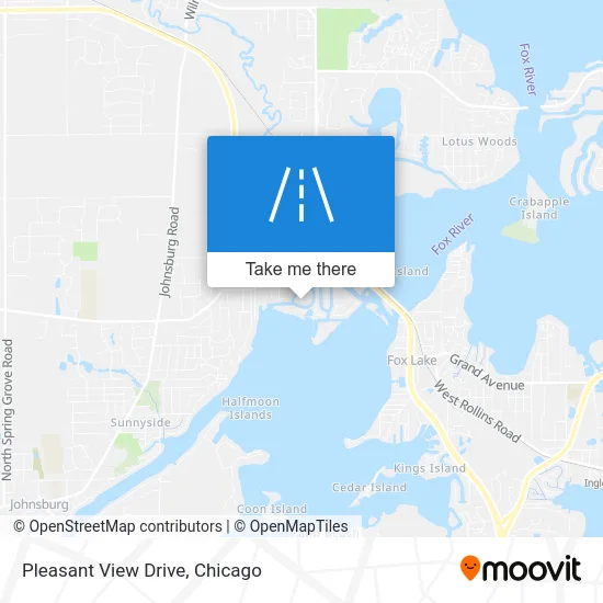 Pleasant View Drive map