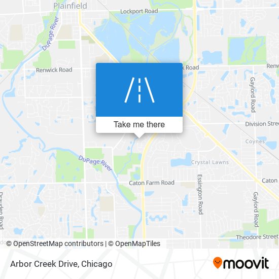 Arbor Creek Drive map