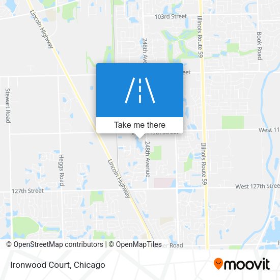 Mapa de Ironwood Court