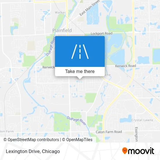 Lexington Drive map