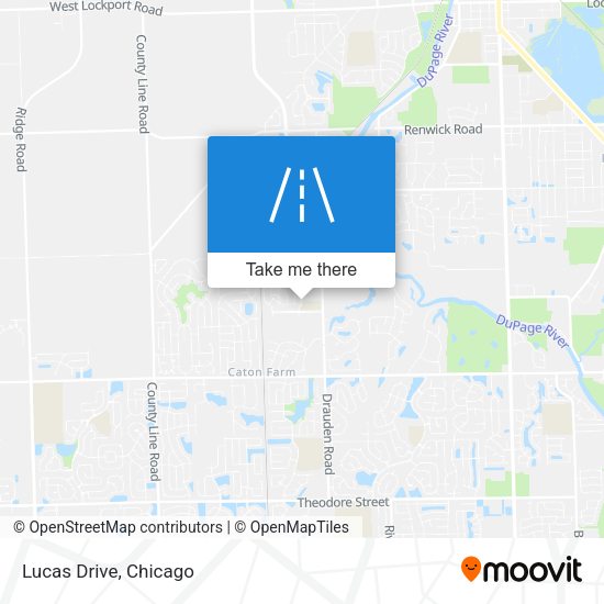 Lucas Drive map